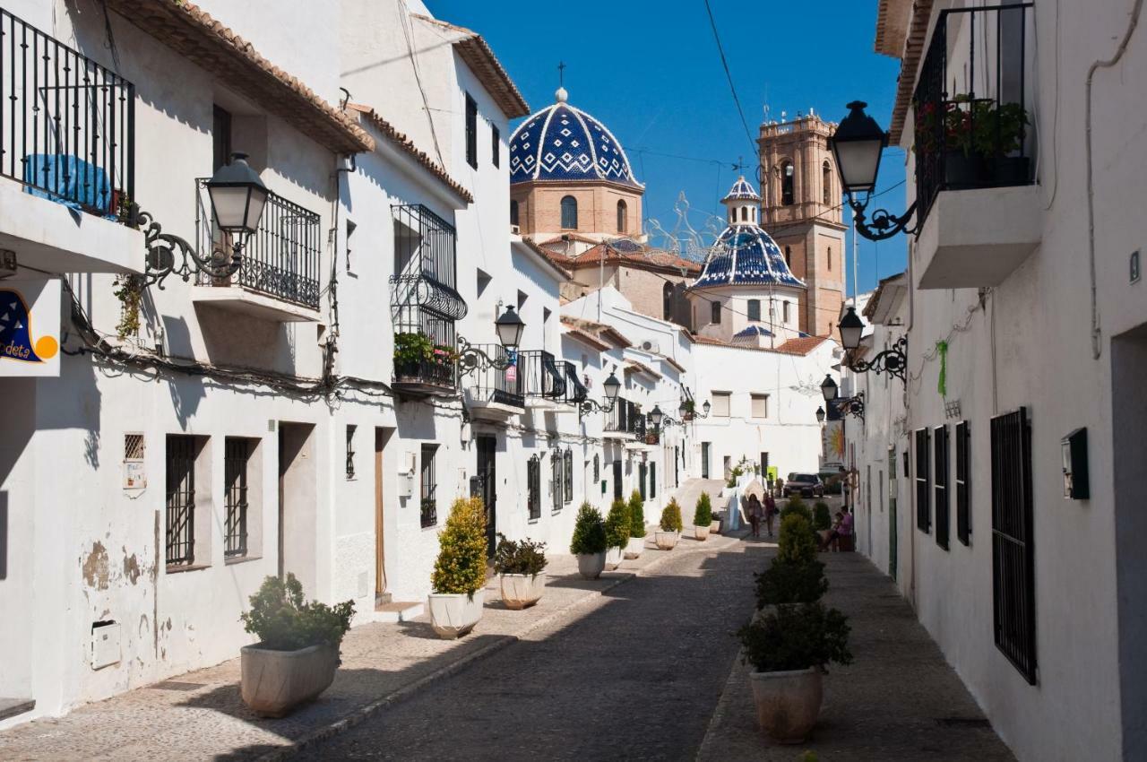 Bungalow Altea Junto Al Casco Antiguo, Piscina Y Barbacoa Экстерьер фото